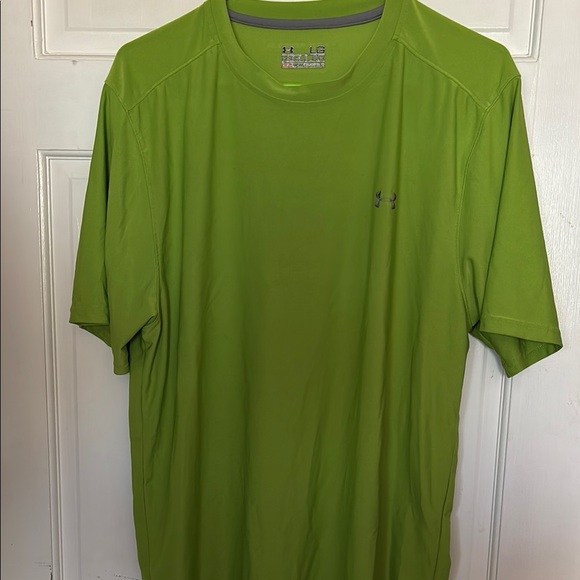 Under Armour Men's Green T-Shirt - Picture 1 of 5